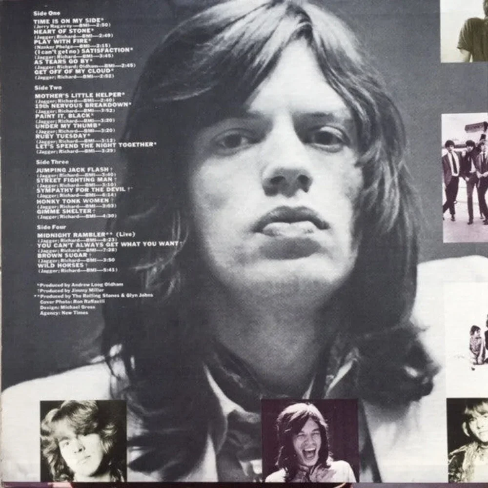 The Rolling Stones - Hot Rocks 1964-1971 (2xLP) (Very Good (VG)) - Picture 3 of 5